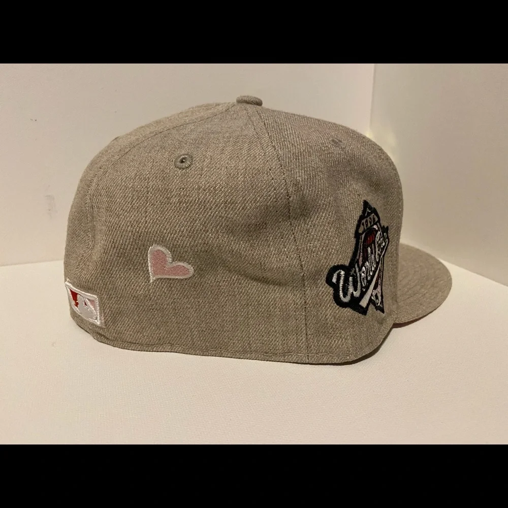 7 3/8 New York Yankees fitted Oak colored - Picture 2 of 4